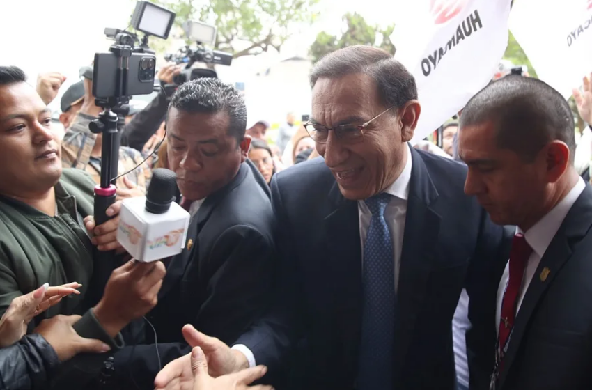  El jurado electoral de Perú excluye a Vizcarra y a otros exfuncionarios del padrón electoral