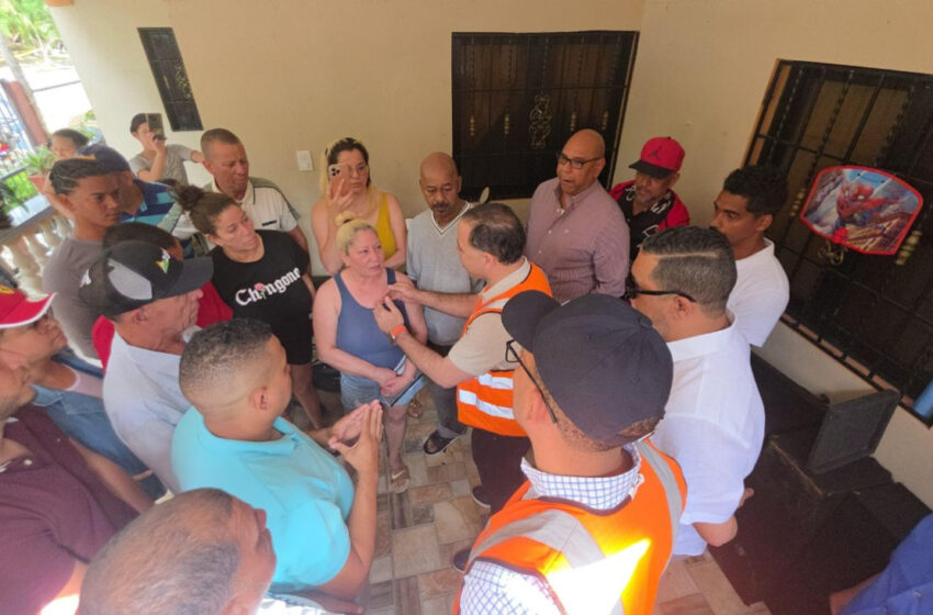  Gobierno dispone asistencia y todo el apoyo frente a emergencia por rotura de tubería en acueducto Cibao Central
