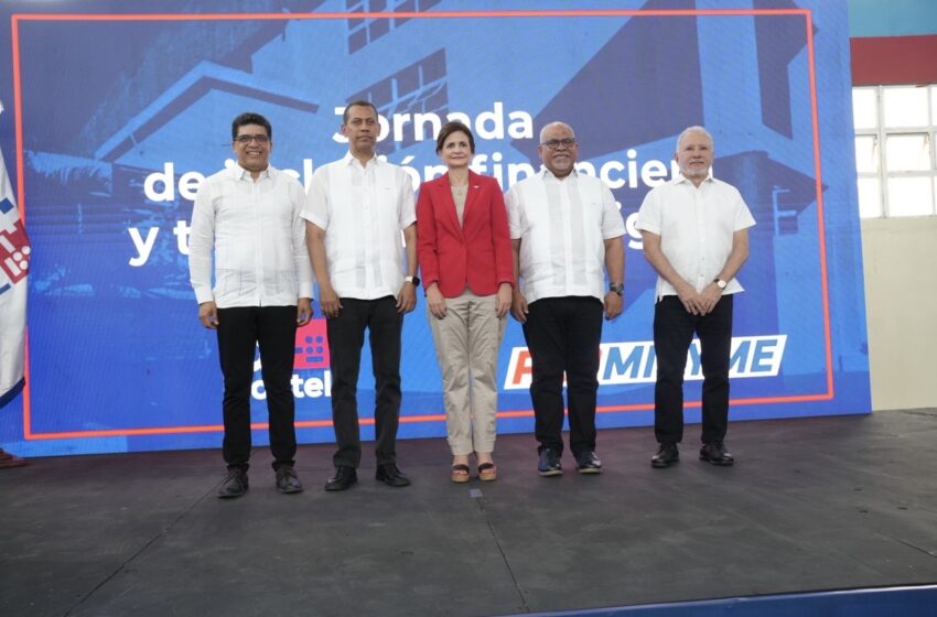  Promipyme e Indotel impulsan jornada de inclusión financiera y transformación digital en Los Mina
