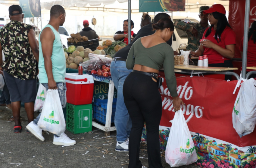  Inespre concluye Grandes Ferias Agropecuarias que beneficiaron a miles de dominicanos, con productos a bajos precios para las cenas de Nochebuena y fin de año