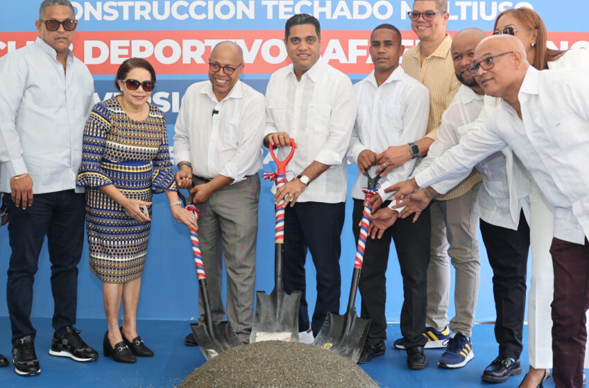  Miderec invertirá RD 317 millones en construcción de techados en clubes deportivos del Distrito Nacional
