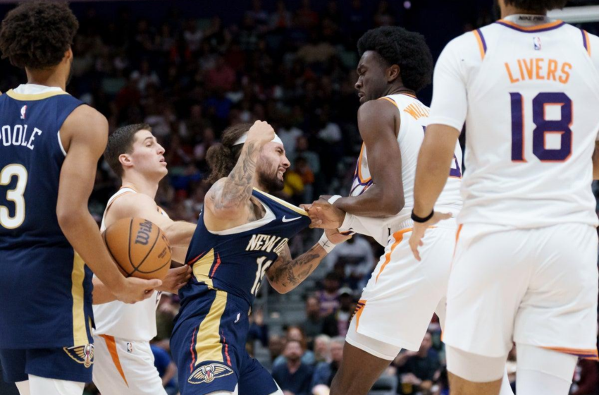  Qué sanciones podrían recibir José Alvarado y Mark Williams tras su pelea en Pelicans vs. Suns