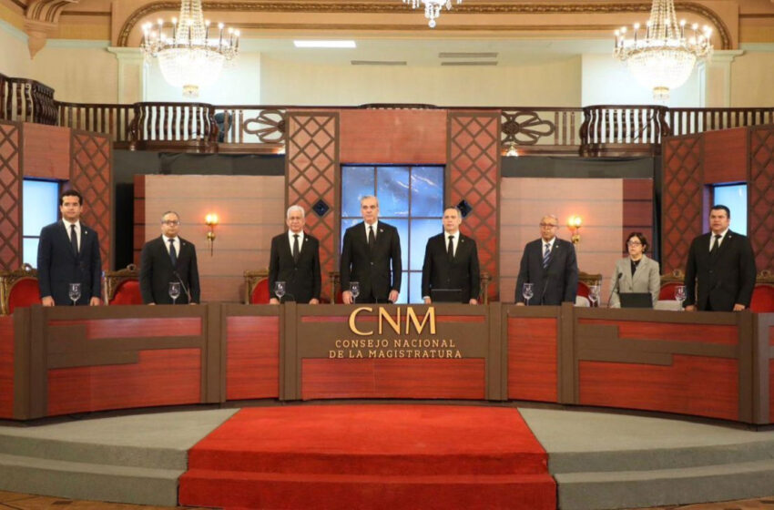  Presidente Abinader convoca para hoy a las 7:00 de la noche al Consejo Nacional de la Magistratura
