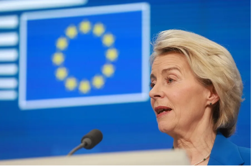  Von der Leyen ve la entrada de la Ucrania en la UE como una «garantía de seguridad clave»