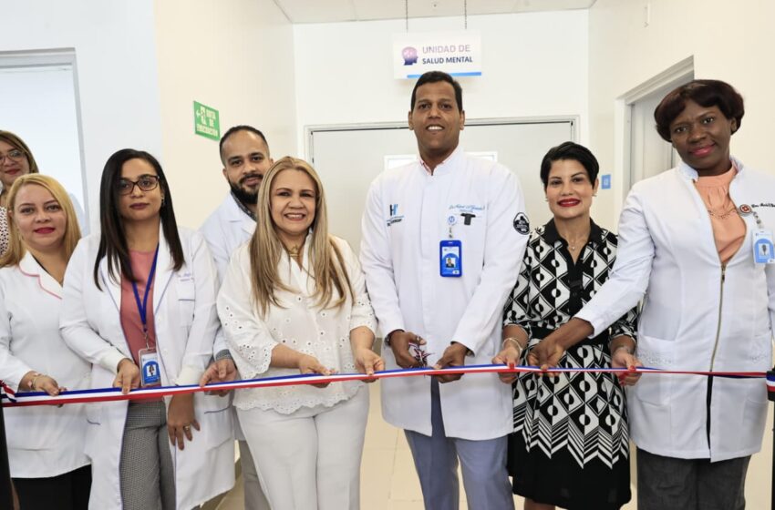  SNS pone en funcionamiento Unidad de Intervención en Crisis de Salud Mental en el Hospital Dr. Mario Tolentino Dipp