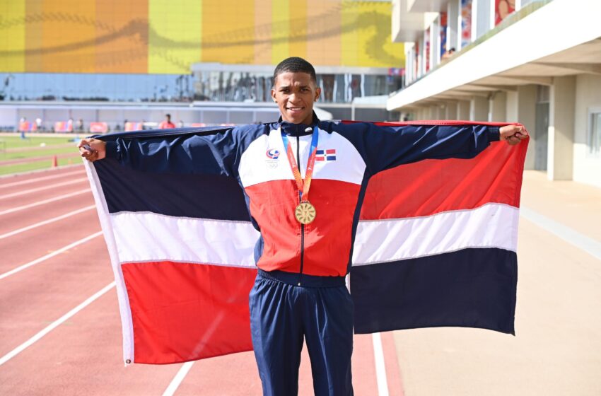  Yeral Núñez obtiene oro en 400 vallas atletismo Bolivarianos