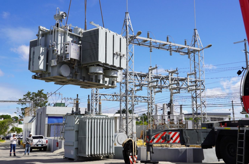  Edesur trabaja en puesta en servicio de nueva subestación Alfa para eficientizar electricidad en Santo Domingo Oeste, Los Alcarrizos y DN