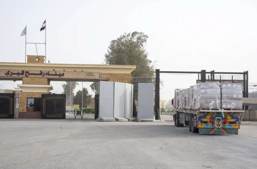 El Ejército de Israel controlará la entrada a Gaza por Rafah, según la seguridad egipcia