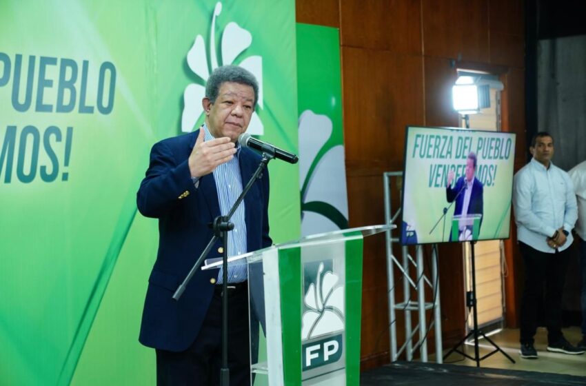  Leonel: El gobierno del PRM es un desastre; la canasta básica aumentó RD$14 mil
