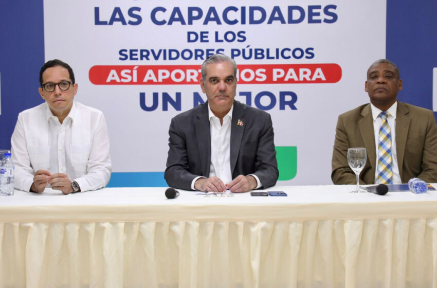  Presidente Abinader impulsa el relanzamiento y fortalecimiento del INAP para transformar la formación de los servidores públicos y avanzar hacia un Estado moderno y eficiente