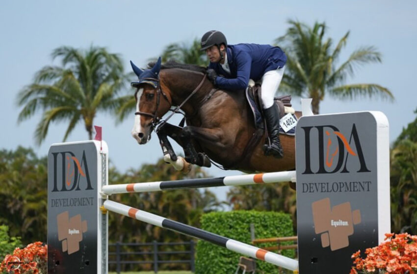  Bancalari se impone en prueba internacional de salto en Florida