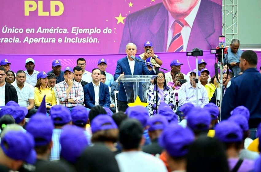  Danilo explica reestructuración del PLD y avances para definir el perfil aspirante presidencial