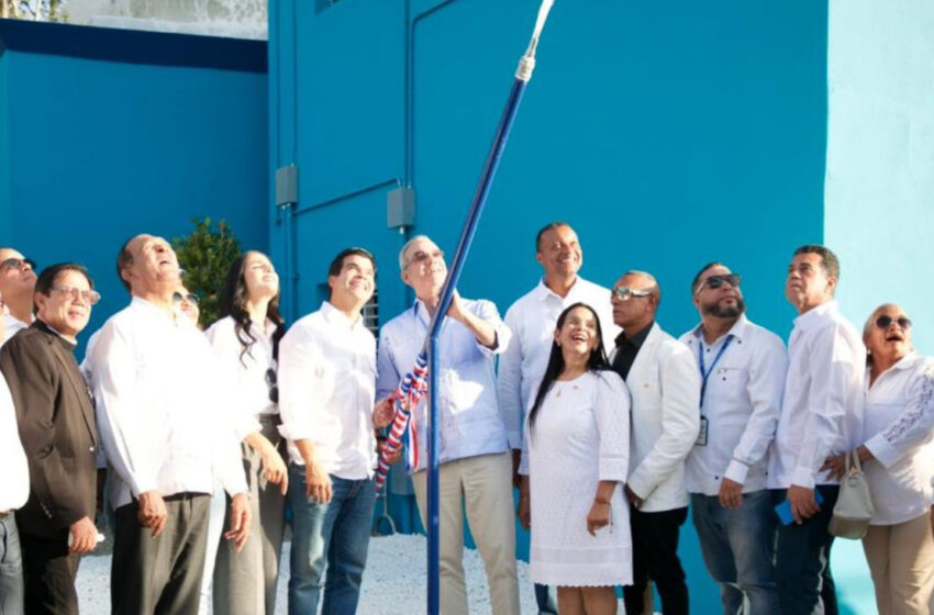  El presidente Abinader inaugura acueducto de Monción, en Santiago Rodríguez, que beneficiará a más de 50,000 personas