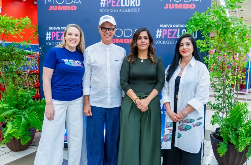  Jumbo y Sócrates McKinney presentan ‘Pez Loro’, una colección con propósito que lleva un mensaje de conciencia ambiental