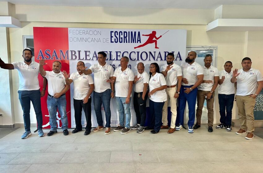  Gilberto Soriano es electo nuevo presidente de la Federación Dominicana de Esgrima
