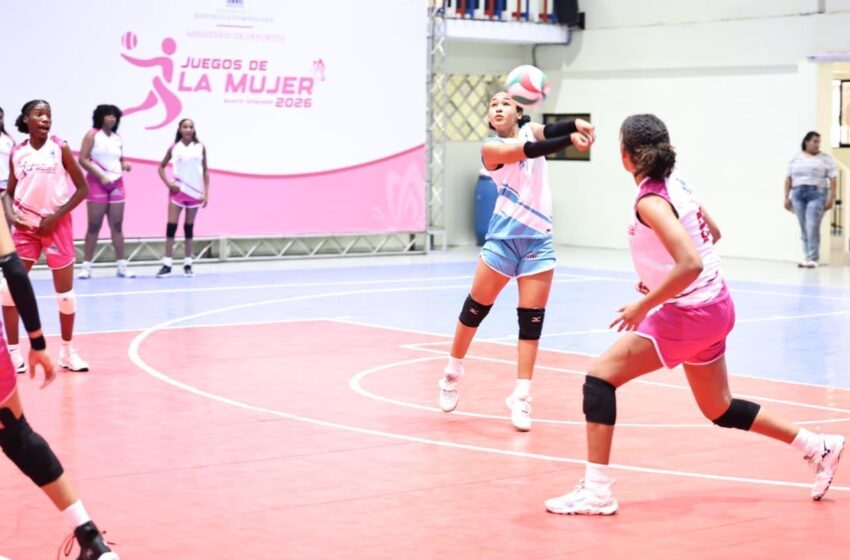  Distrito Nacional derrota a La Vega en voleibol de los Juegos de la Mujer