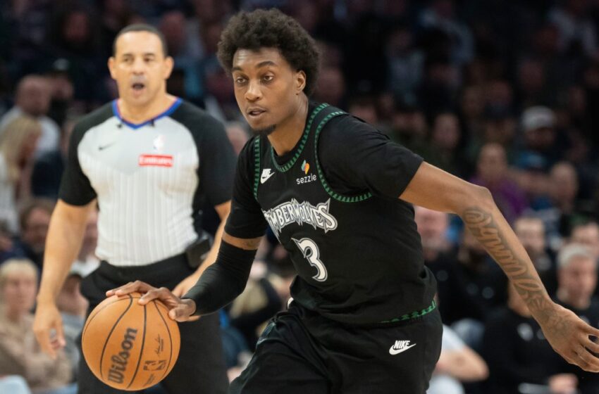  Jaden McDaniels tiene tocado el tendón rotuliano