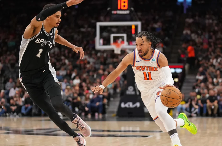  Knicks dominan 114-89 y ponen fin al invicto de San Antonio en febrero