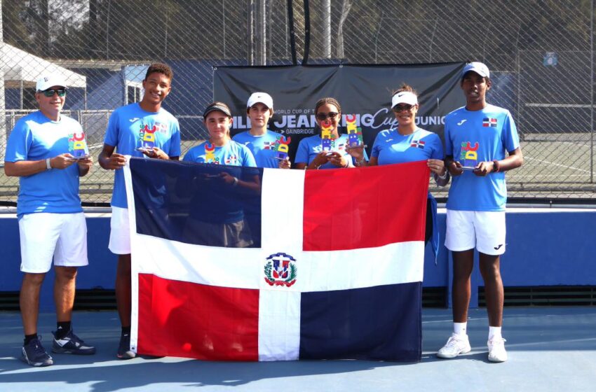  La RD gana preclasificatorio de la Billie Jean King y Juniors Davis Cup