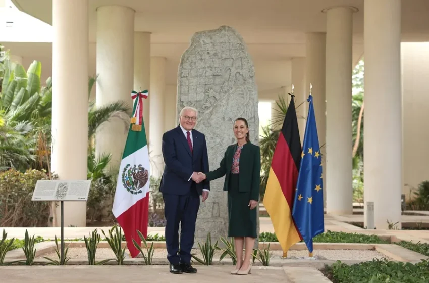  México y Alemania destacan coincidencias sobre un orden internacional basado en la paz