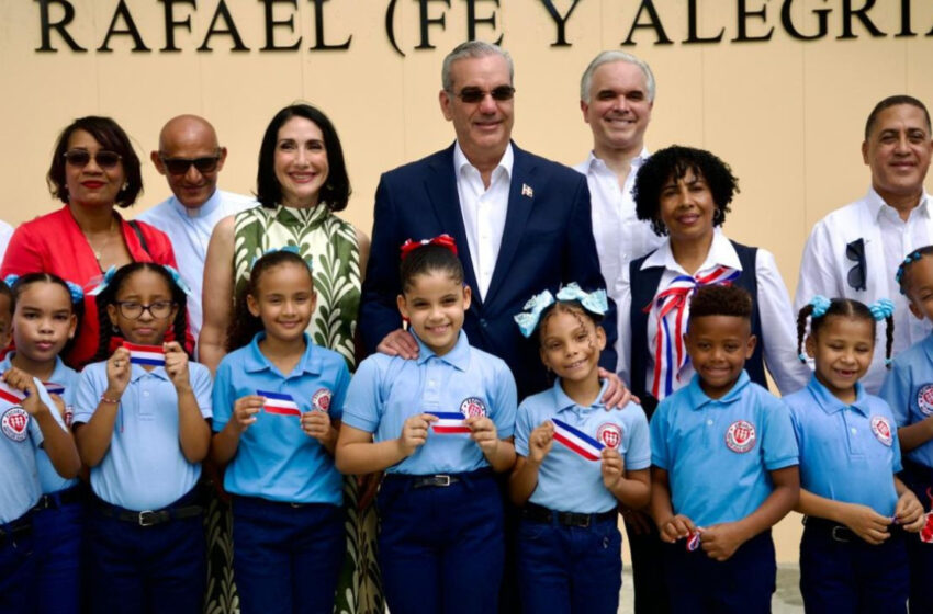  Presidente Abinader inaugura escuela primaria que transformará la educación para más de 800 estudiantes en Los Guandules