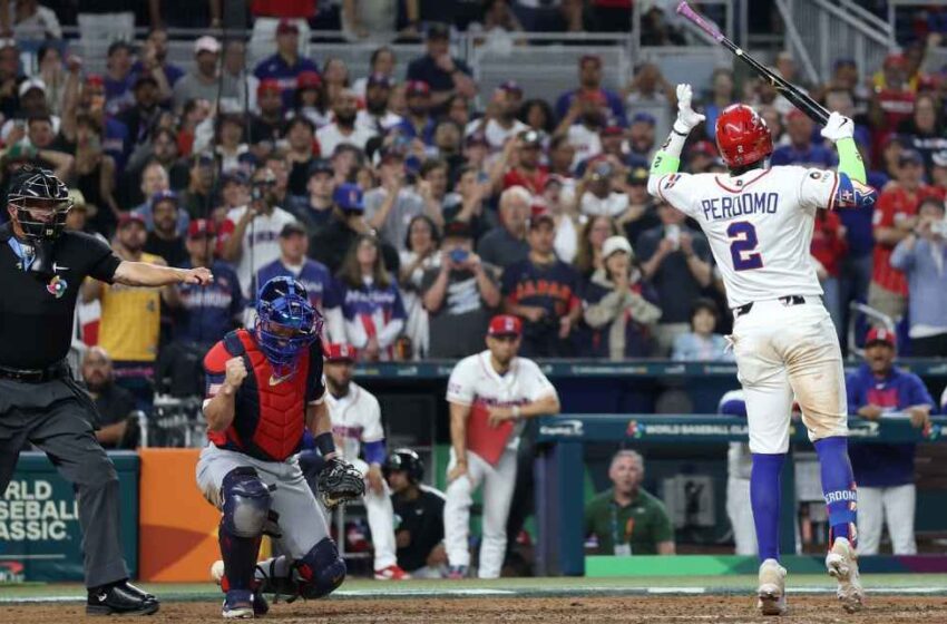  USA elimina a RD y logra su tercera final seguida en Clásico Mundial de Béisbol