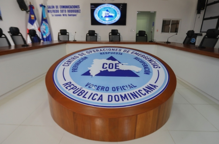  COE mantiene 19 provincias en alerta amarilla por lluvias, 9 en verde
