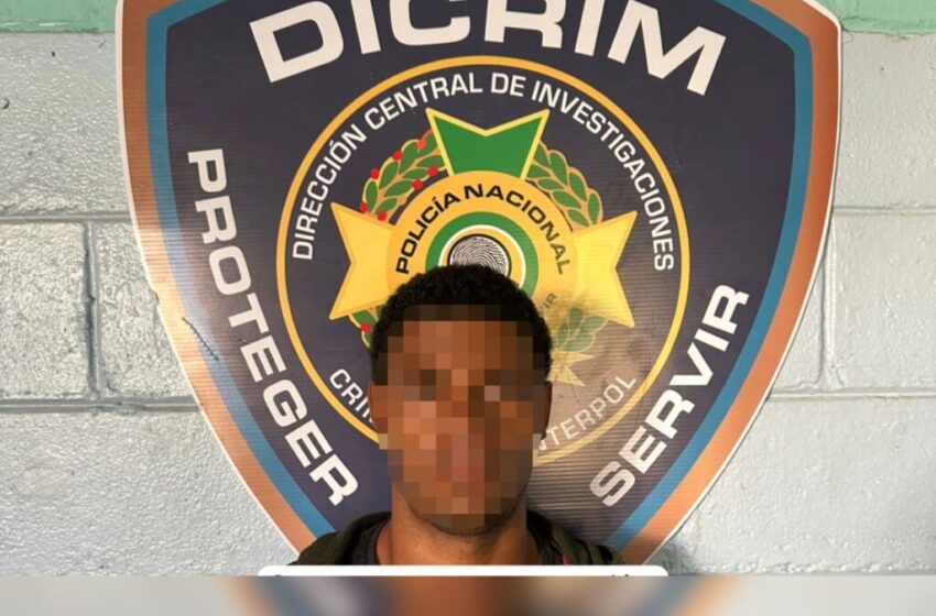  Policía Nacional apresa hombre con orden de arresto por robo en vivienda en Sabana Yegua, Azua