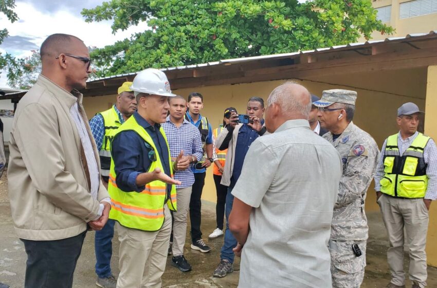  Infraestructura Escolar dispone rehabilitación inmediata de siete escuelas impactadas por inundaciones en Puerto Plata