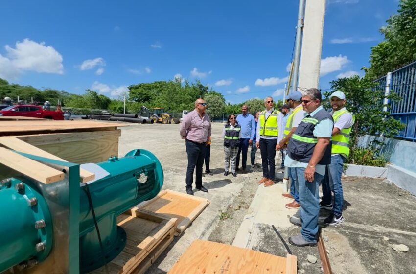  Coraasan recibe cuatro bombas sumergibles contempladas en el proyecto de rehabilitación de la Toma de Pastor
