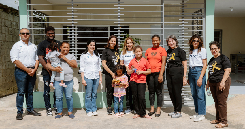  Banco Popular y FACCI entregan vivienda a niña paciente oncológica en Los Frailes