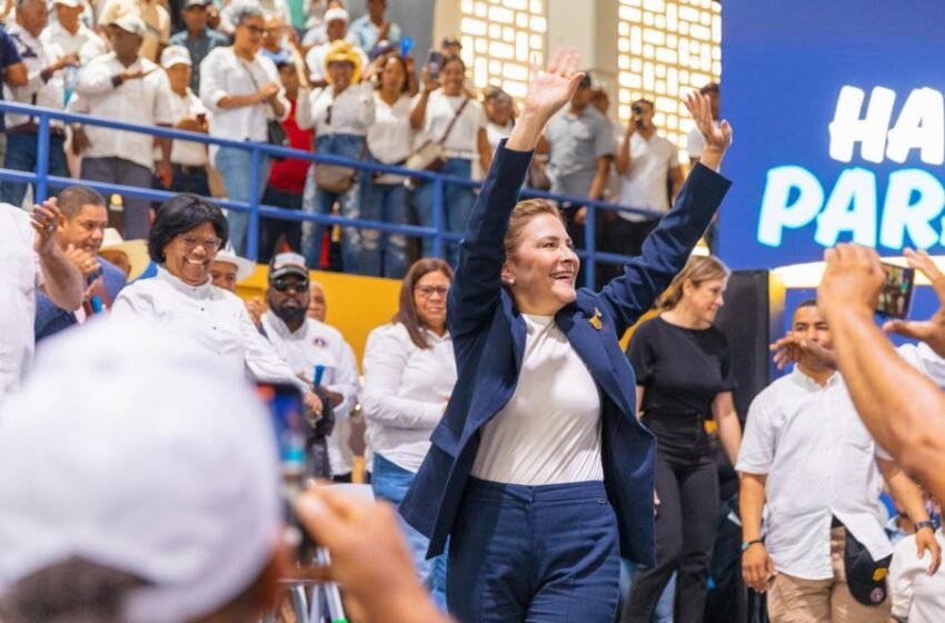  Carolina en Barahona: Seré candidata presidencial del PRM y en 2028 seré la presidenta de nuestro país