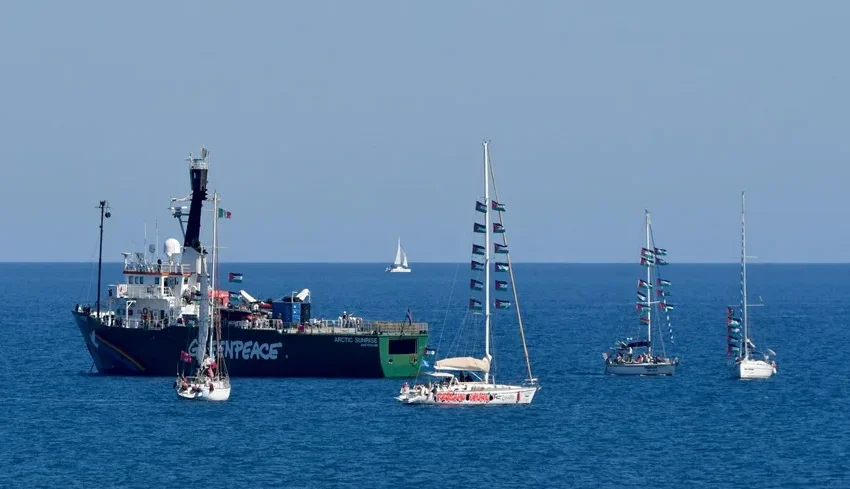  La Flotilla Global Sumud anuncia que mañana zarpará de Turquía con destino a Gaza
