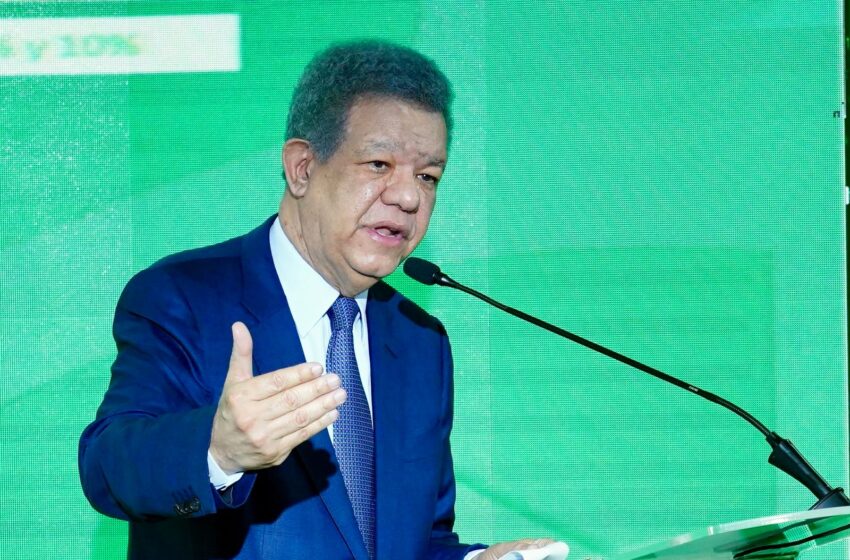  Leonel: Crisis económica fue provocada por clientelismo del gobierno antes del conflicto en Medio Oriente
