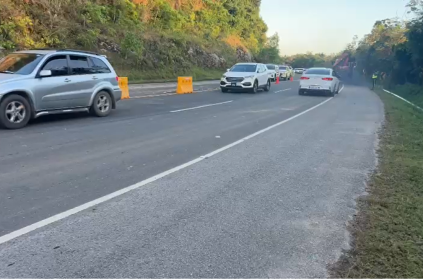  Restablecen el tránsito en Majagual tras rápida intervención de Obras Públicas