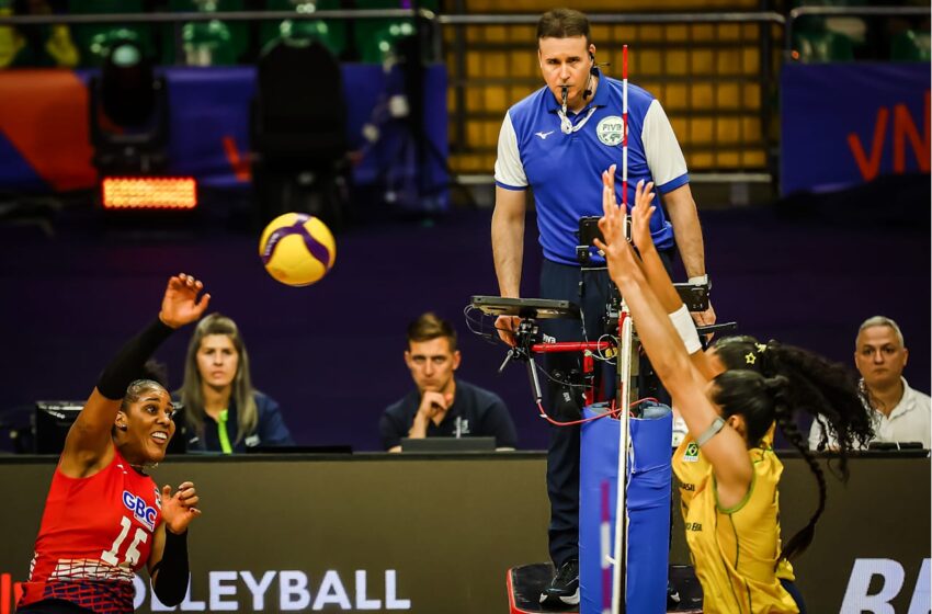  Sexteto de Brasil vence 3-1 a Dominicana en la Liga de Naciones
