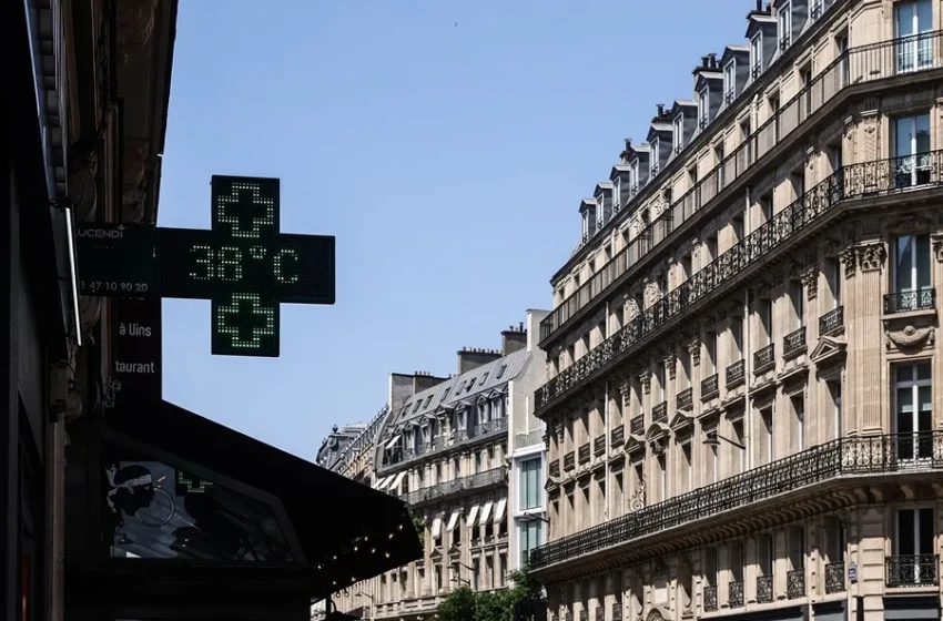  Francia, en alerta roja por calor en 72 departamentos, activa avisos por tormentas severas