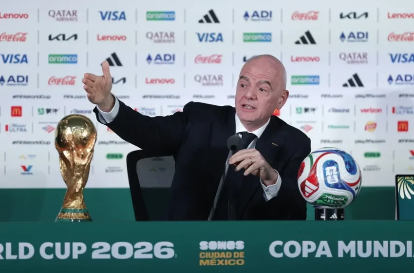  Infantino asegura estar feliz de ver a Irán en la Copa del Mundo pese a tensiones