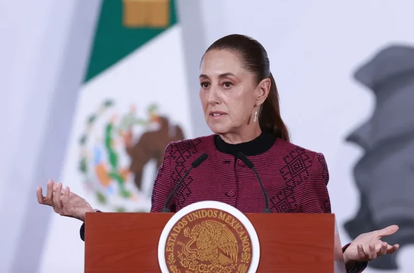  La presidenta de México desea que en las elecciones de Colombia gane el pueblo