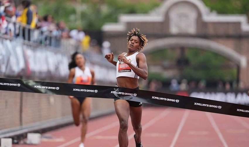  Marileidy gana en París con récord de la Liga Diamante y mejor marca mundial del año