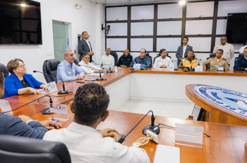  Presidente Abinader: Gobierno actuará como una sola estructura para garantizar una respuesta efectiva ante temporada ciclónica