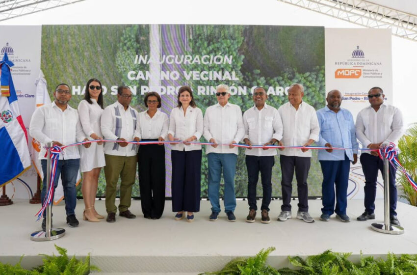  Vicepresidenta Raquel Peña desarrolla agenda en Monte Plata centrada en la juventud, la producción y el desarrollo comunitario