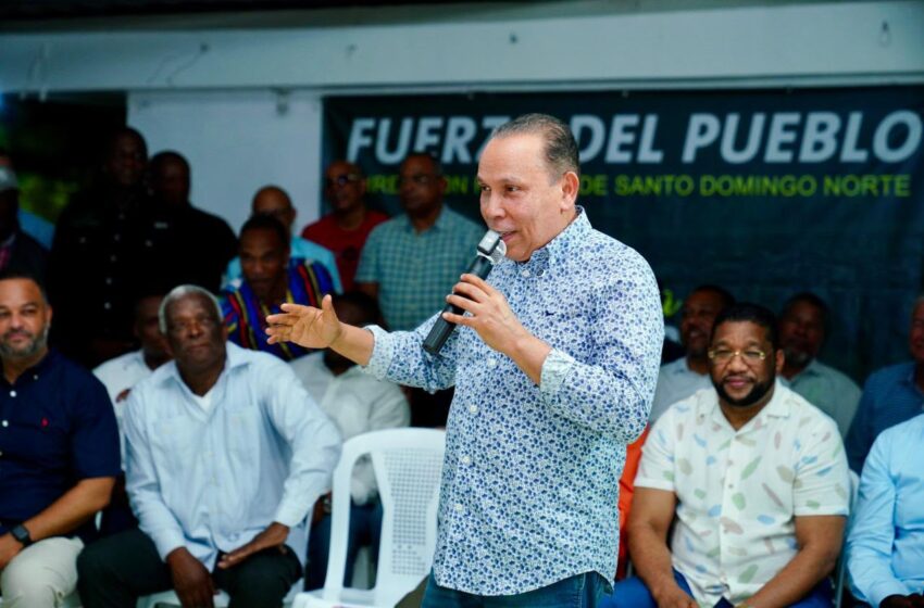  Leonel está como un trinquete vienen por miles a la Fuerza del Pueblo, afirma Radhamés Jiménez.