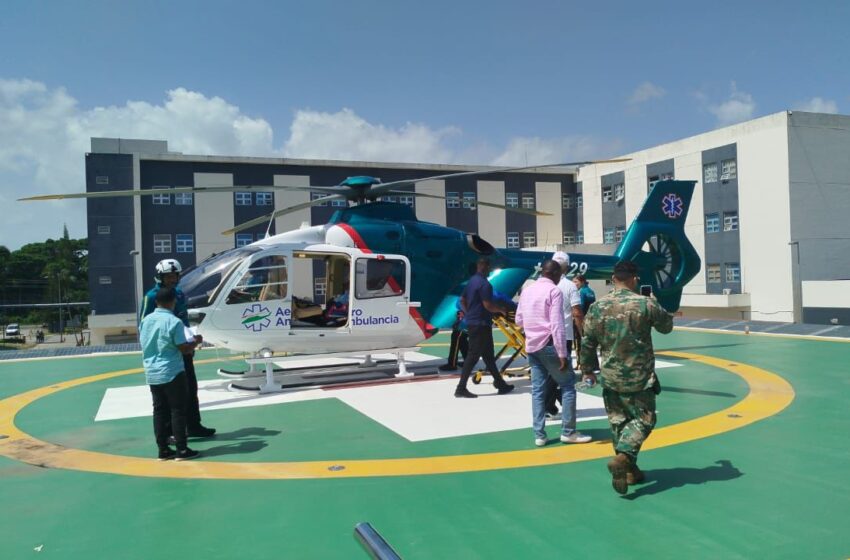  SNS brinda asistencia médica a empleados de Supérate afectados en accidente de tránsito