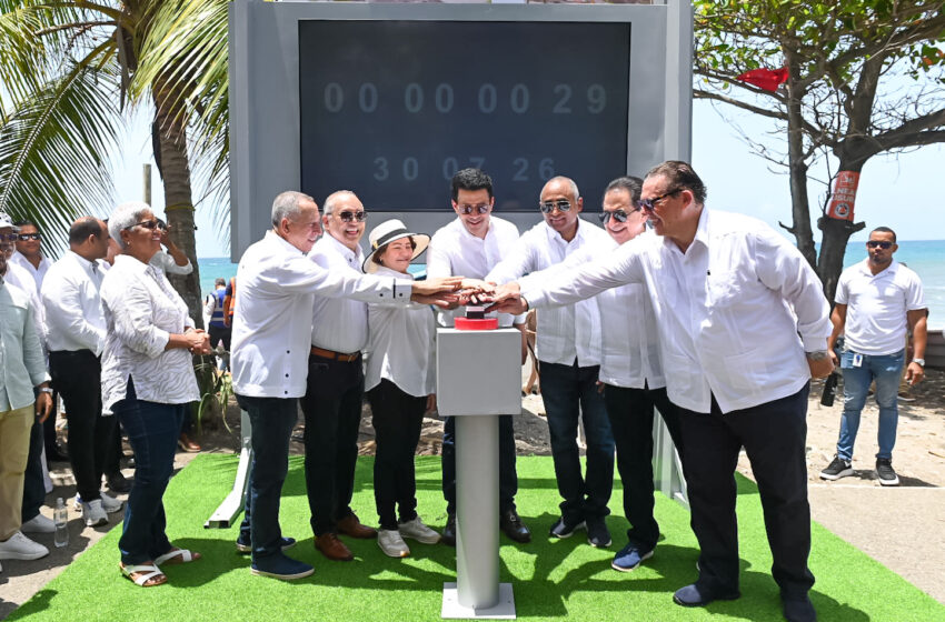  David Collado deja iniciada obras turísticas en Baní por 137 millones de pesos