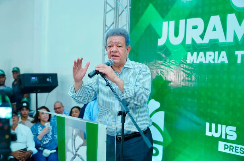  Leonel estará en Santiago y recorrerá las cuatro provincias de la Línea Noroeste este fin de semana