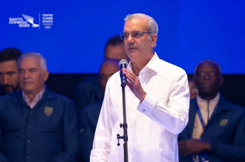  Abinader destaca el orgullo que siente de los atletas dominicanos y su entrega en Santo Domingo 2026
