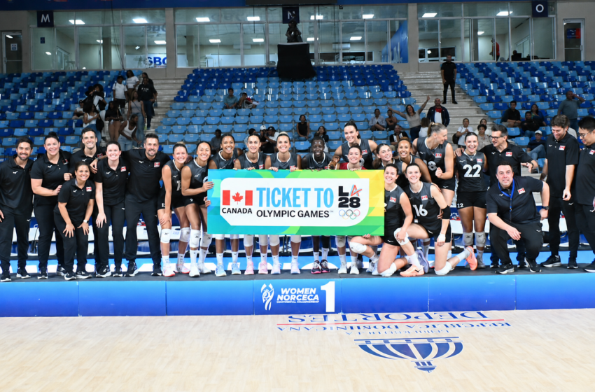  Canadienses se quedan con boleto olímpico en voleibol al superar a las dominicanas