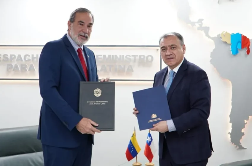  Chile y Venezuela formalizan el reinicio de sus relaciones consulares
