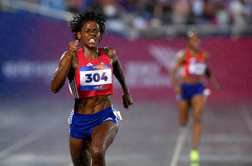  Lluvia no detuvo el impulso de Marileidy Paulino para colgarse el oro